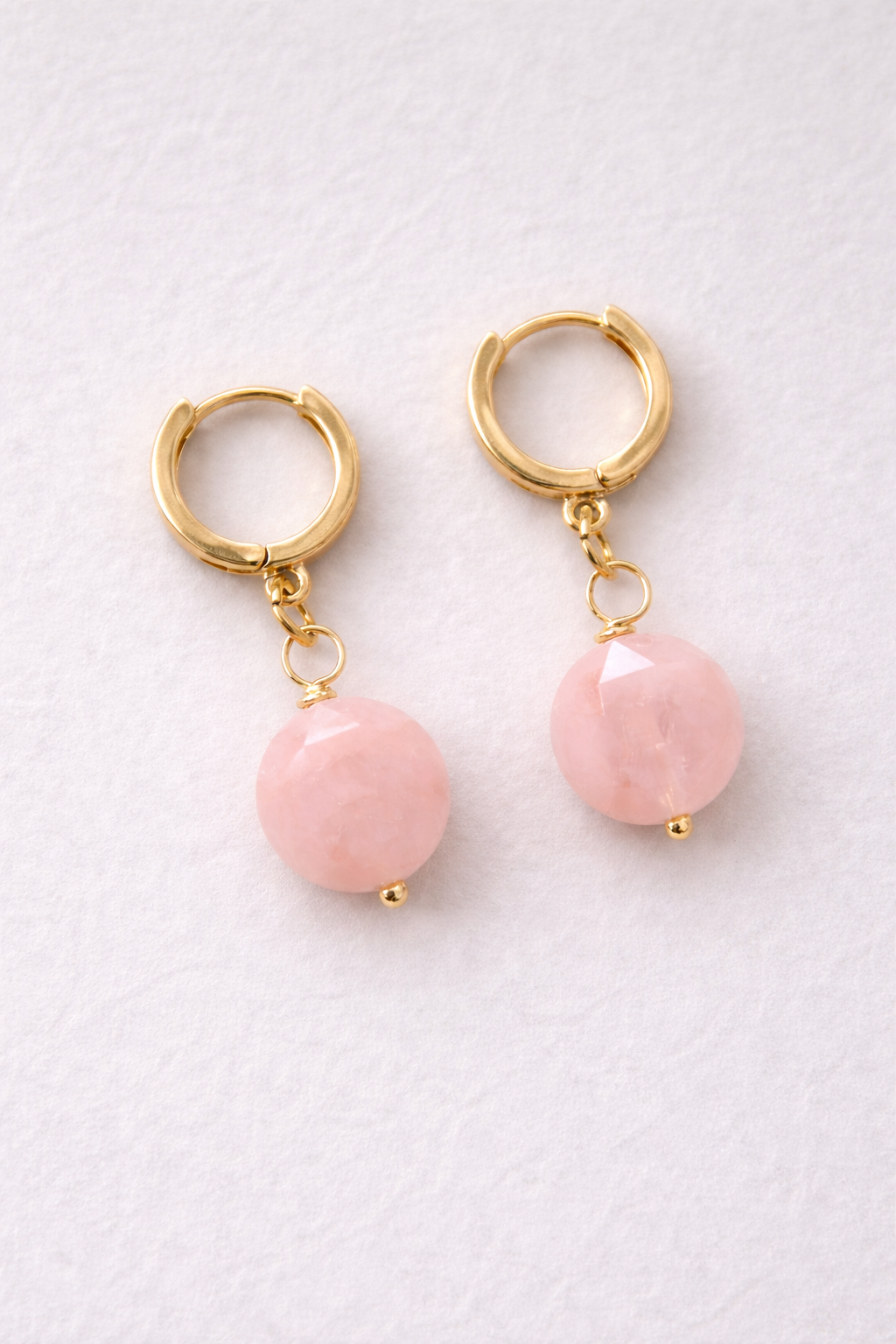 Boucles d'Oreilles Béryl Rose