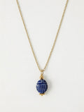 Collier Scarabée Lapis Lazuli