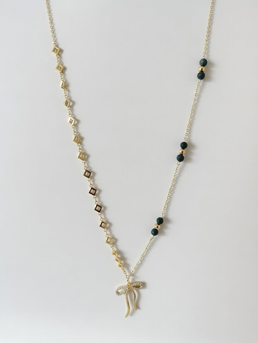 Collier Héliotrope - Jaspe Sanguin