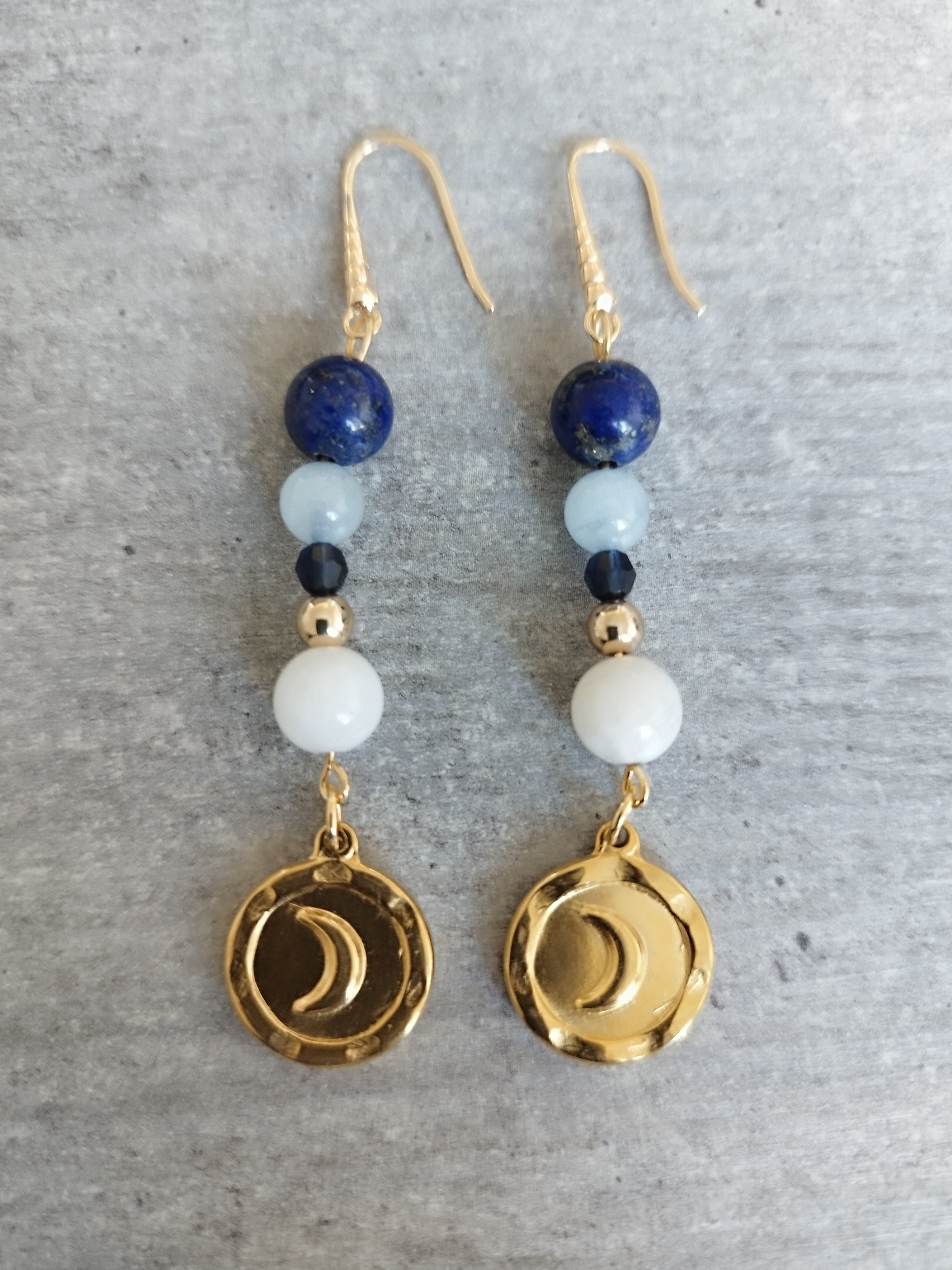 Boucles Spirale Lunaire