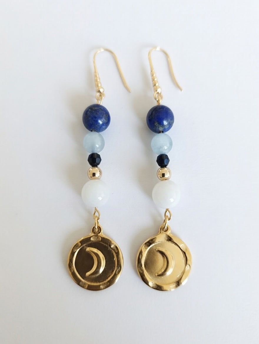 Boucles Spirale Lunaire