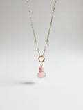 Collier Quartz Rose et Thulite - Douceur Intemporelle