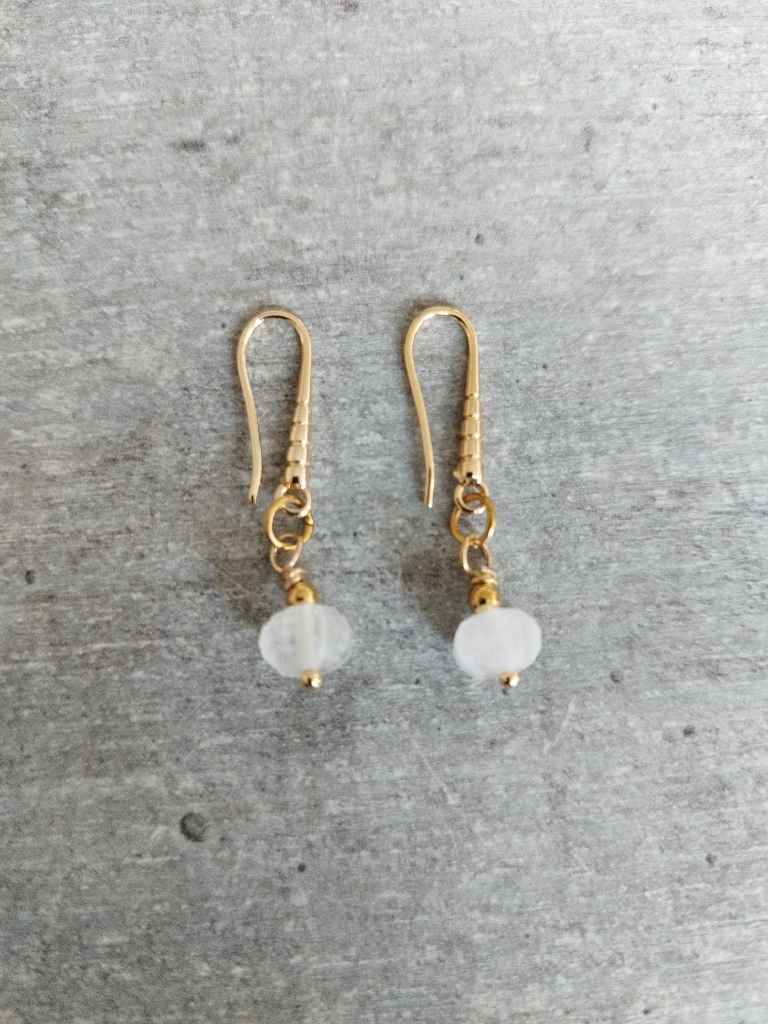 Boucles Quartz Clair