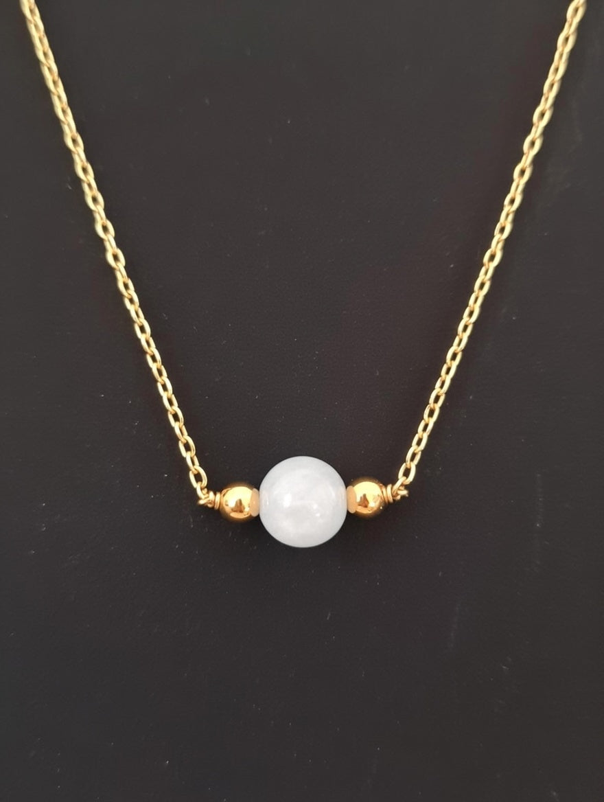 Collier Intemporel Pierres Naturelles au choix