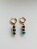 Boucles d'Oreilles Turquoise Mixte