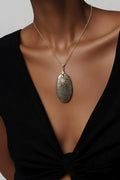 Collier en Pyrite dorée