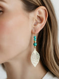 Boucles Amazonite