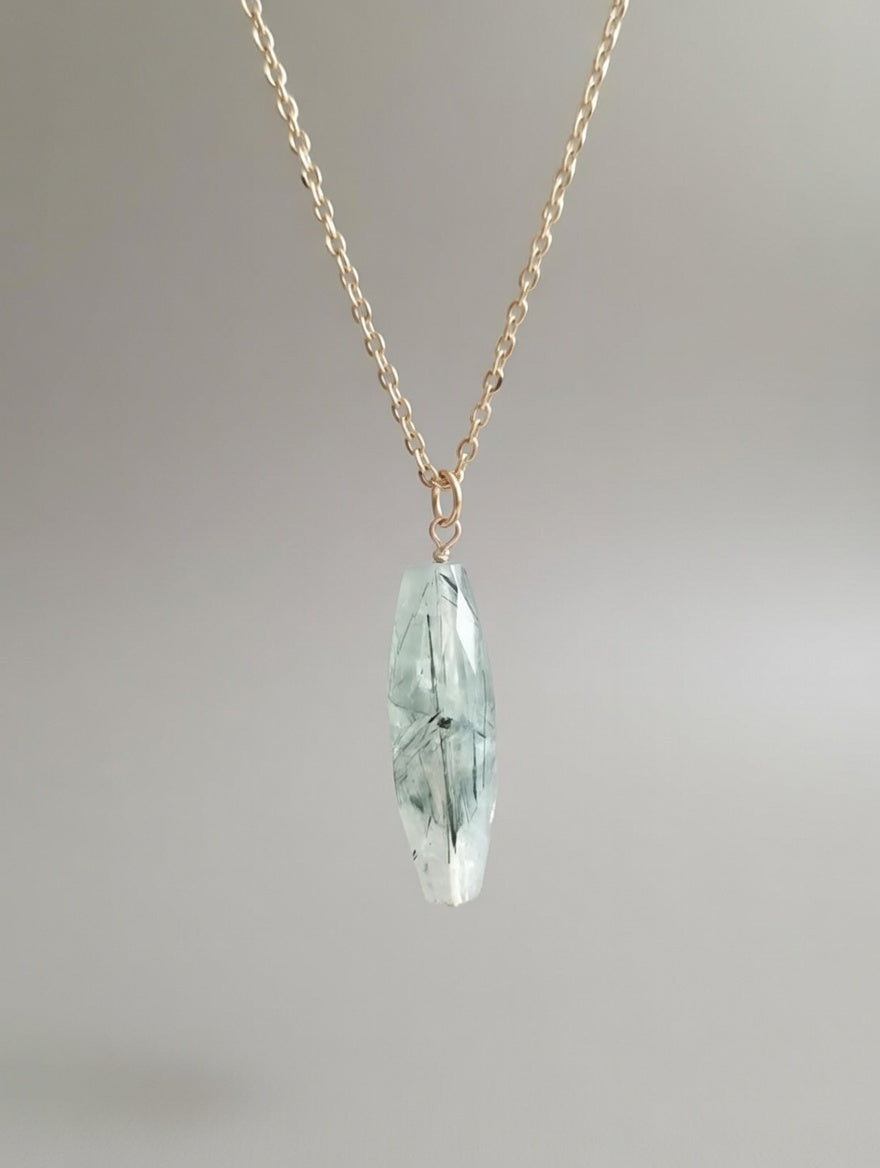 Collier Jade Néphrite - Harmonie et Sérénité