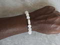 Bracelet Quartz Rose et Opale Rose