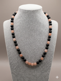 Collier Pierre du Soleil et Hypersthène